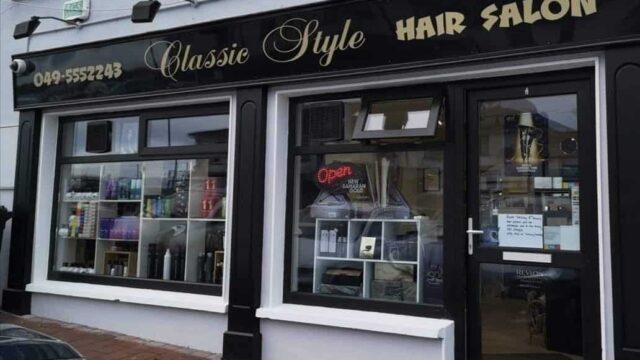 Classic Style shopfront.